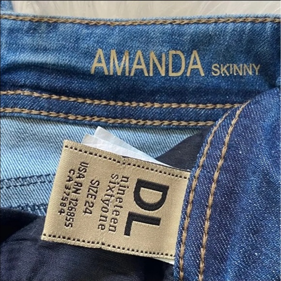 DL1961 Amanda Skinny Jean in Madison NWT 24 - Picture 6 of 12